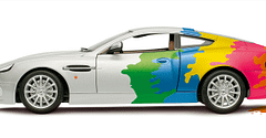 colored car